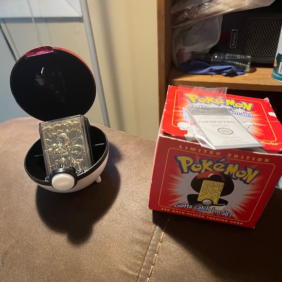 Mewtwo Pokmon 23k gold trading card! - www.bongoclub.cl